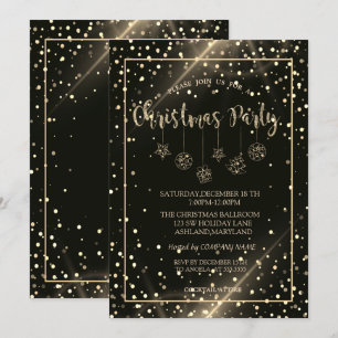 Convites Pontos Dourados, Festa de Natal da Empresa Christm