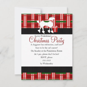 Convites Poodle e Xadrez de Natal!