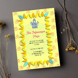 Convites Pooja Shri Satyanarayan indiano