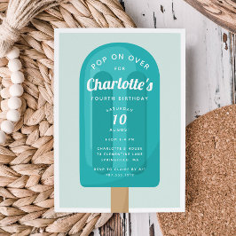 Convites Pop ativado | Popsicle Summer Aniversário de crian