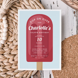 Convites Pop ativado | Popsicle Summer Aniversário de crian