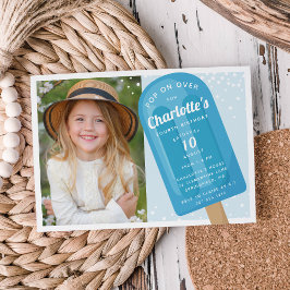 Convites Pop ativado | Popsicle Summer Aniversário de crian