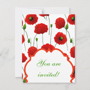Convites Poppies