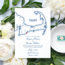 Popponesset Inn Mapa Cape Cod Casamento Elegante