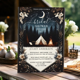 Convites Por Chá de panela de acampamento de incêndio em ár