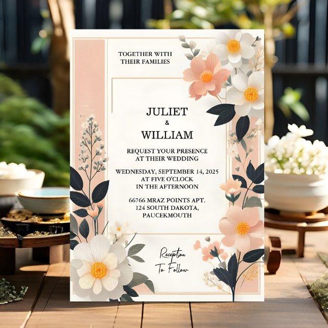 Convites Por Nós Fazemos Casamento Asiático De Drama Aacríl (Criador carregado)