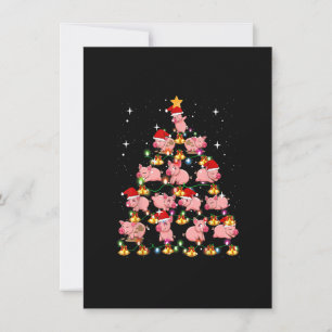 Convites Porco Ornament Decoração da Árvore de Natal Pigma