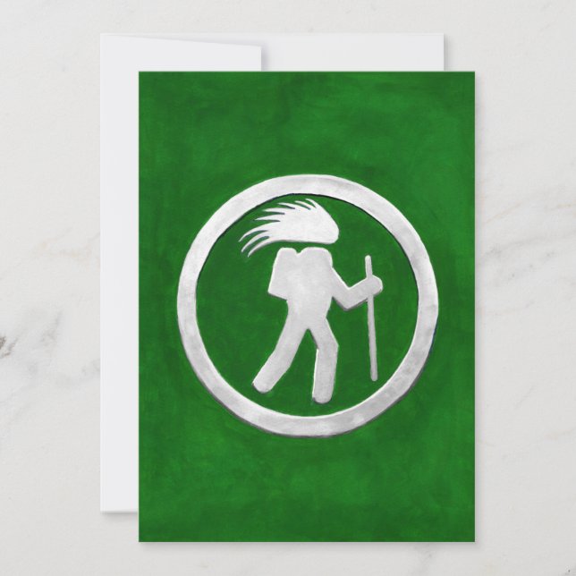 Convites Porcupine Trail Marker (Frente)