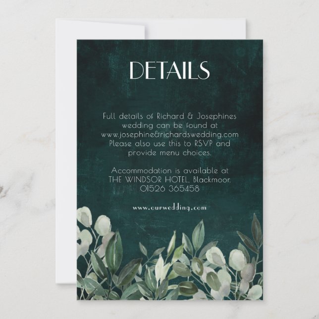 Convites Pormenores da camada verde da placa do compartimen (Frente)