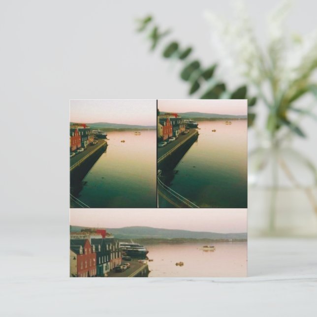 Convites Port of Tobermory, Isle of Mull, Scotland (Em pé/Frente)