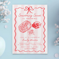 Porta cor-de-rosa com Arco de café do Chá de frald