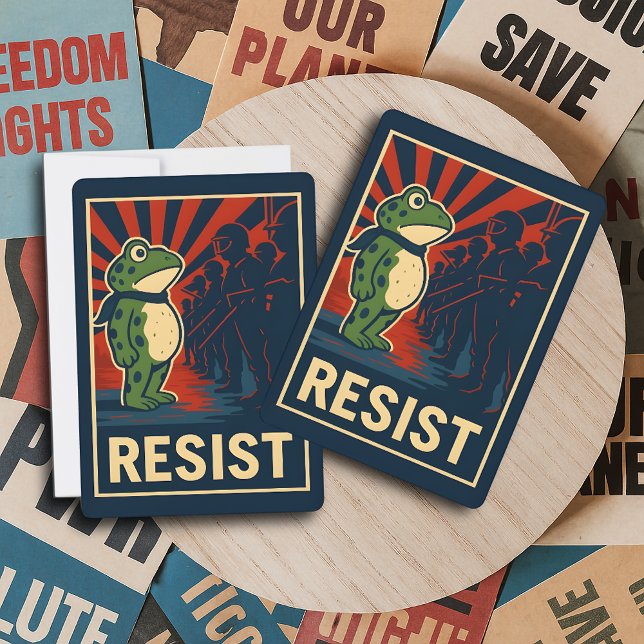 Convites Portland Frog Protest (Criador carregado)