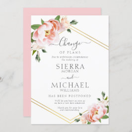 Convites Pós-adiamento da Mudança Floral de Planos