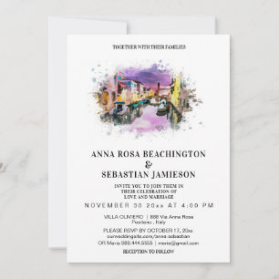 Convites *~* POSITANO Itália FOTO AR20 RSVP Casamento