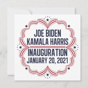 Convites Posse Joe Biden Kamala Harris 2021