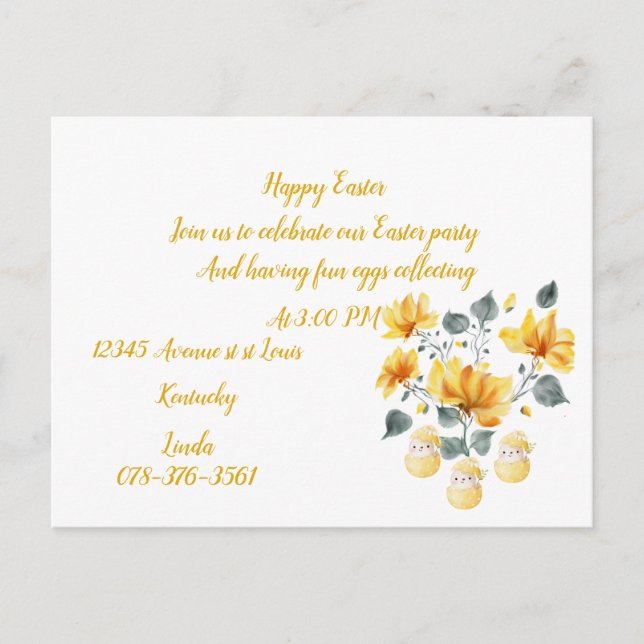 Convites Postais (Frente)