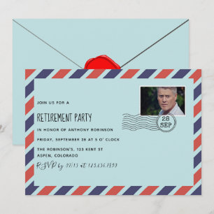 Convites Postar a festa de aposentadoria do Office com conv