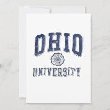 Poster da Vintage 90s Universidade de Ohio