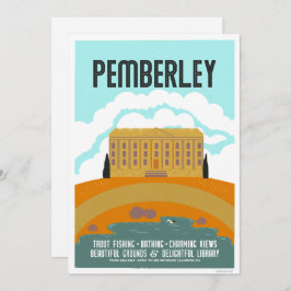Convites Poster de Viagens vintage Permberley