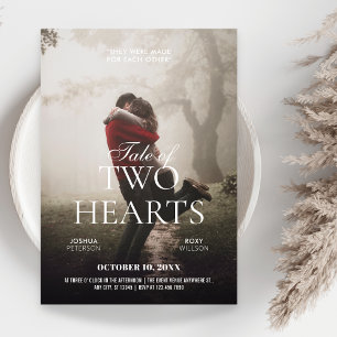 Convites Poster do filme romântico de casamento