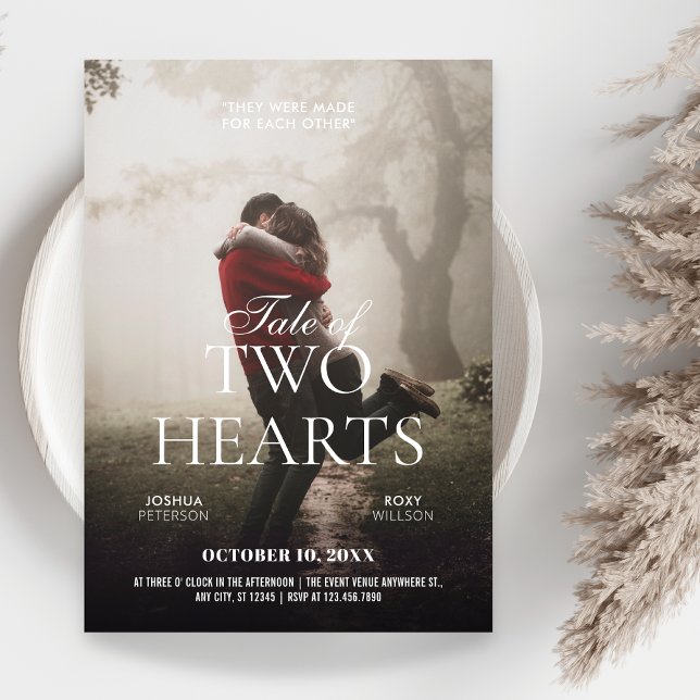 Convites Poster do filme romântico de casamento (Criador carregado)