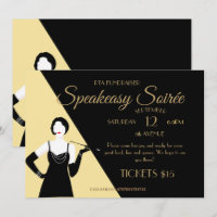 poster promo do partido 1920 Gatsby do Excelente