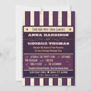 Convites Poster russo: Casamento Personalizado do Sonho de