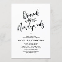 Posto de Caligrafia Perfeito Invites Brunch