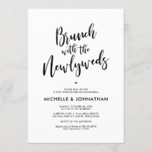 Posto de Caligrafia Perfeito Invites Brunch