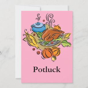 Convites Potluck