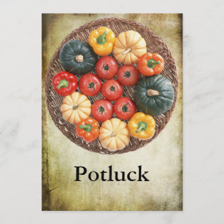 Convites Potluck