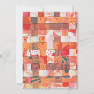 Convites "potluck" por Kim Codner design