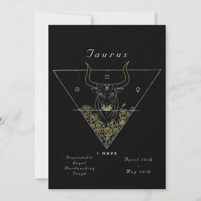 Convites 'Powered by Taurus' (Frente)