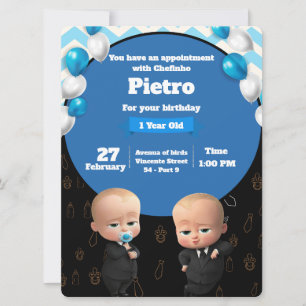 Convites Powerful Chefinho Invitation - Party Birthday