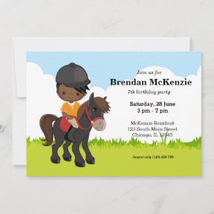 Convites Pôy Equestrian Horseback