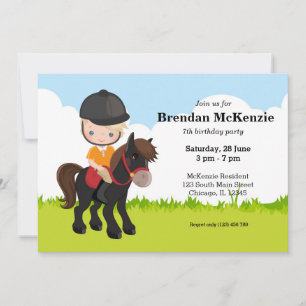 Convites Pôy Equestrian Horseback