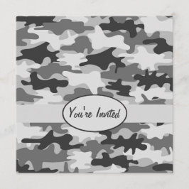 Convites Praça de Eventos de Camuflagem de Camuflagem de Ci