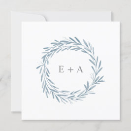 Convites Praça Monograma da Excursão da Água Guardar a Data