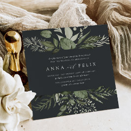 Convites Prado de inverno | Casamento de Quadro Botânico Ve