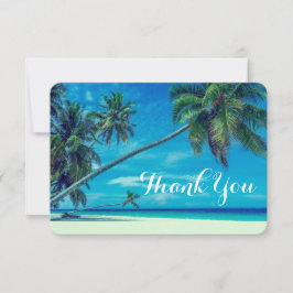 Convites Praia Branca de Sandy com Obrigados de Casamento d