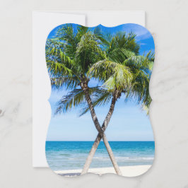 Convites Praia de Casamento Palmeiras Destino do Destino