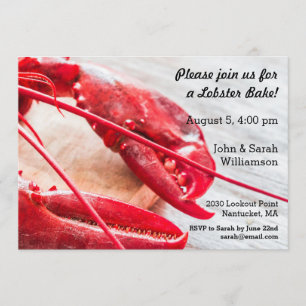 Convites Praia náutica do verão da fervura dos lagostins do
