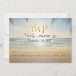Convites Praia Sunset Palms RSVP