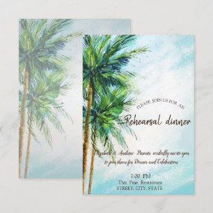 Convites Praia Tropical,Convite para Janto Palms