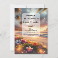 Praia Tropical Encantada Casamento Mágico de Hibis