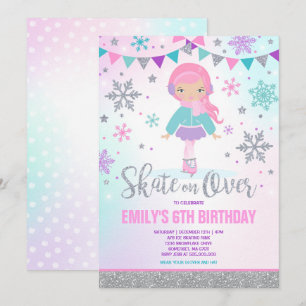 Convites Prata do Partido da Pele de Gelo de Concurso