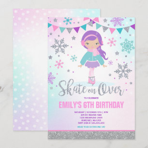 Convites Prata do Partido da Pele de Gelo de Concurso