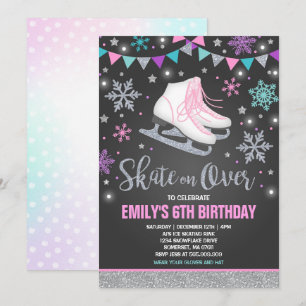 Convites Prata do Partido da Pele de Gelo de Concurso