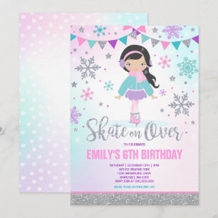 Convites Prata do Partido da Pele de Gelo de Concurso