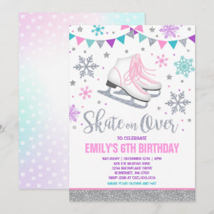 Convites Prata do Partido da Pele de Gelo de Concurso